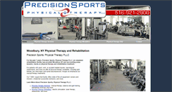 Desktop Screenshot of precisionsportspt.com